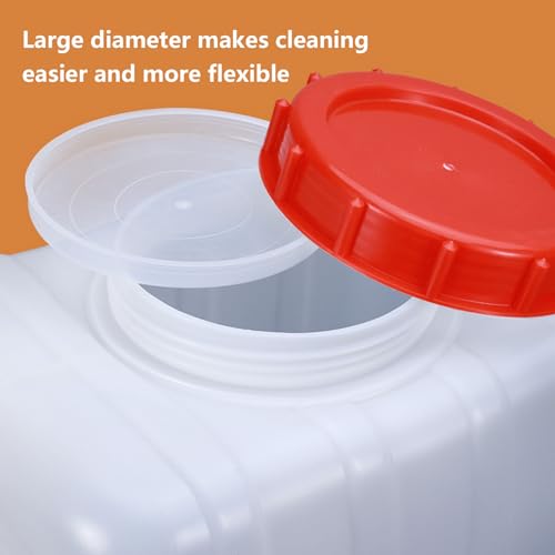 Water Storage Container with Spigot Hose