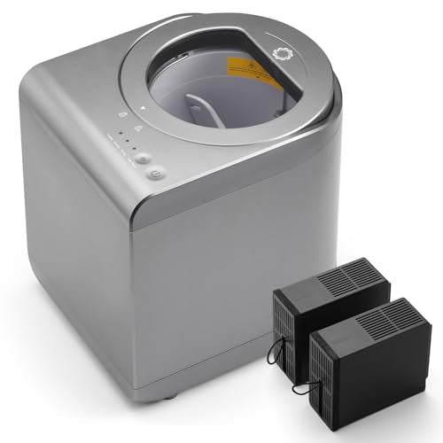 R500 V Electric Composter (Gray / Visual Glass Cover)