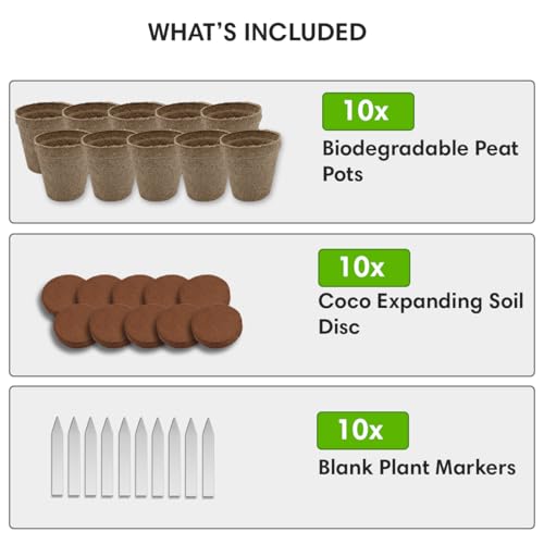 Seed Starter Kit (10 Count)