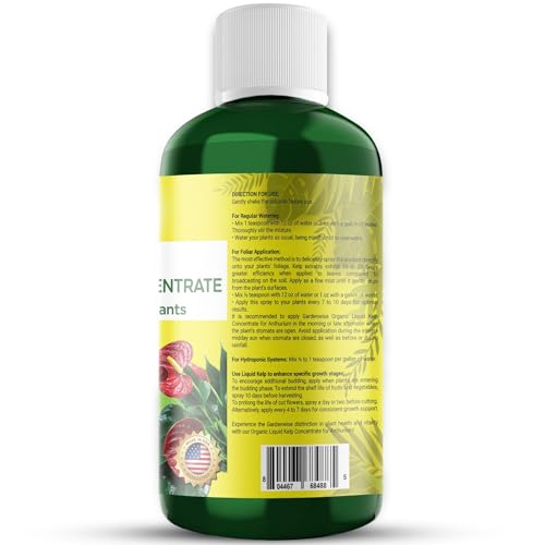 Organic Premium Seaweed Anthurium Fertilizer (8 Fl Oz)
