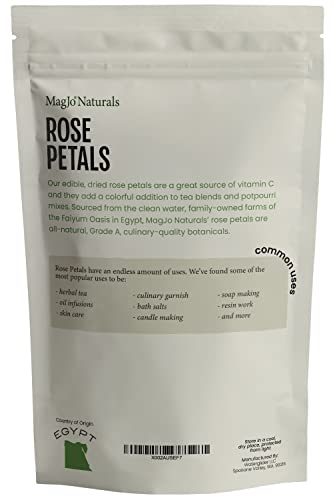 Naturals Red Rose Petals (8 Ounce (Pack of 1))