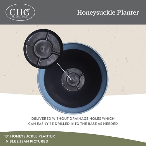 Honeysuckle Resin Planter