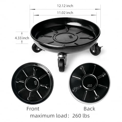 Plant Caddy with Wheels (12)