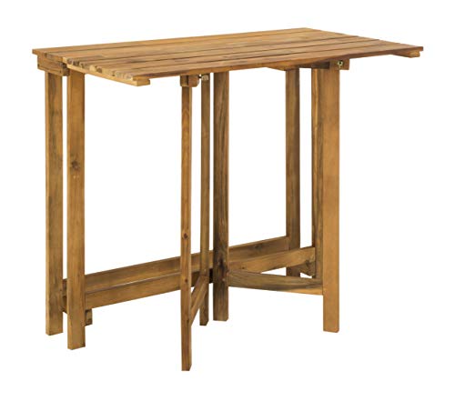 PAT6754A Collection Wilton Teak and Navy Balcony Corner Lounge Outdoor Set