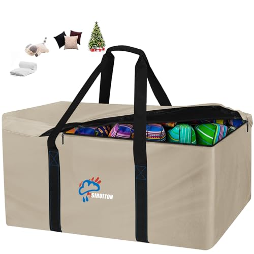 69in Outdoor Cushion Storage Bag (Khaki / 69x29.5x21.6in)
