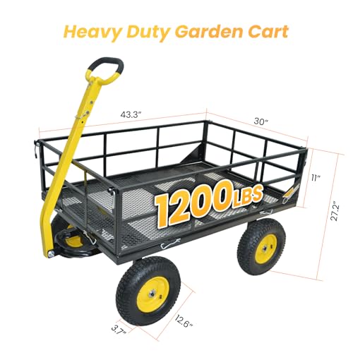 Steel Garden Cart