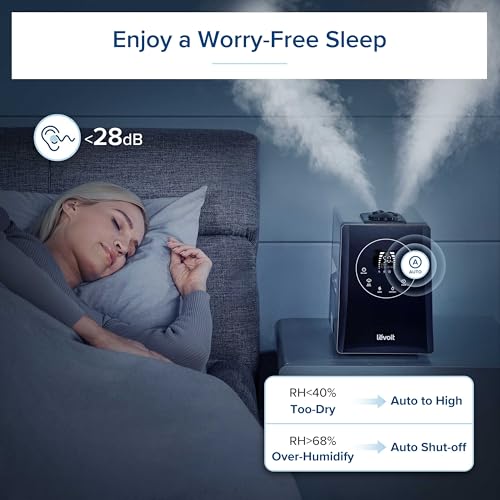 LV600HH 6L Warm&Cool Mist Humidifier for Bedroom Large Room Home