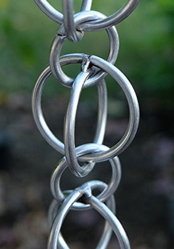 Double Loops Rain Chain