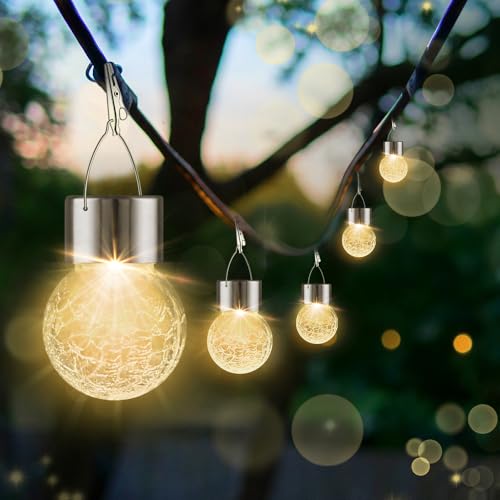 Solar Lights Outdoor Decorative 32 Pack (32 Count)