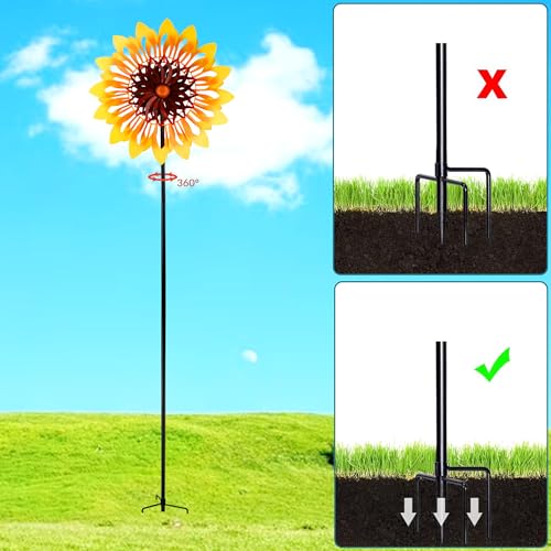 Sunflower Wind Spinners