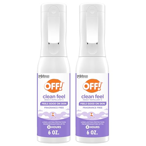 Clean Feel Misting Insect & Mosquito Repellent Bug Spray (6 Ounce (Pack of 2))