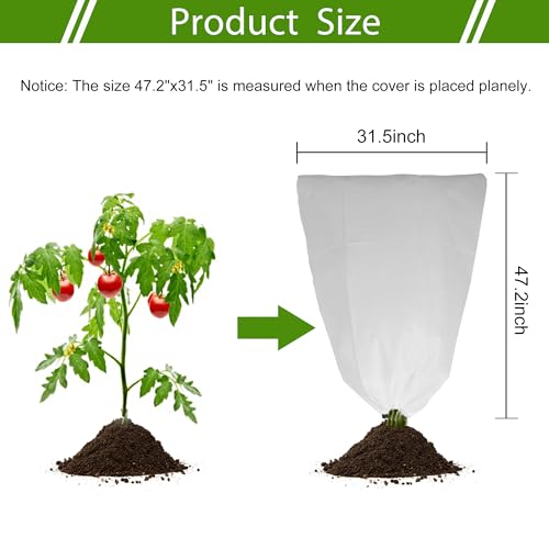 4 Pack Plant Covers Freeze Protection for Winter