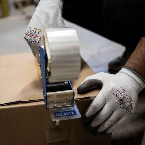 12 Pack Safety Performance Series Construction Mechanics Wrinkle Latex Work Gloves (XX-Large (120 Pairs) / White)
