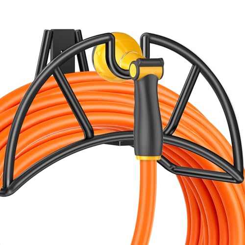 Garden Hose Holder Wall Mount (All Balck / Standard)