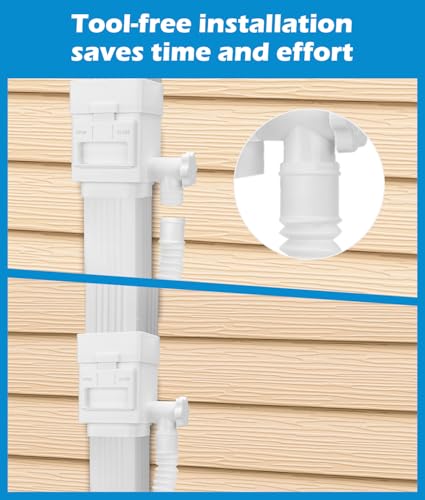 Rain Barrel Hose Connector 2 Pack (2Pack)