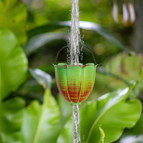 Rain Chains for Outside (Green Lily)