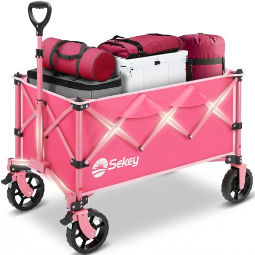 Collapsible Wagon (Pink / 300lbs)