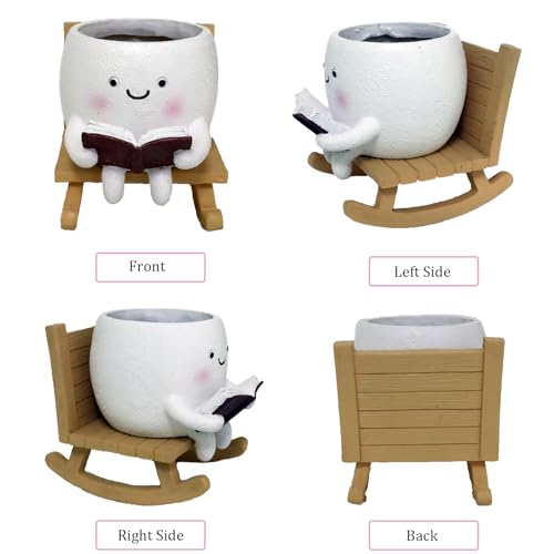 Funny Head Planters Face Pots
