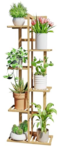 Plant Stand Indoor 6 Tier (Natural)