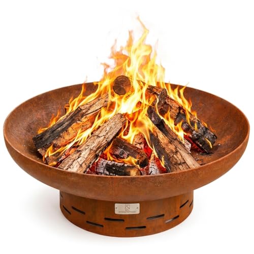Fire Pit for Outside Wood Burning (27.5" Dia.)