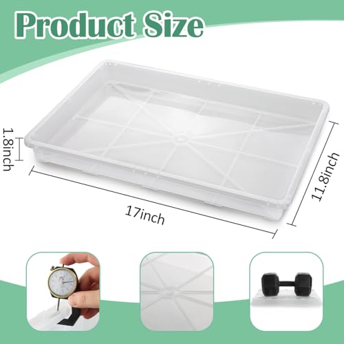 Clear Seed Starter Trays 5 Pack (Clear / Holding Trays-5P)