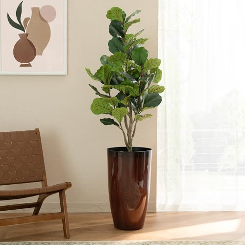 23.5" H Oversized Tall Planter (23.5" H / Gradient Red)