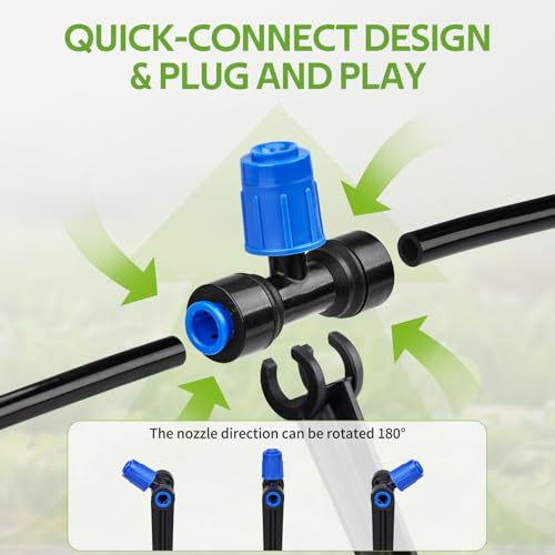 50FT Vortex Drip Irrigation Kit