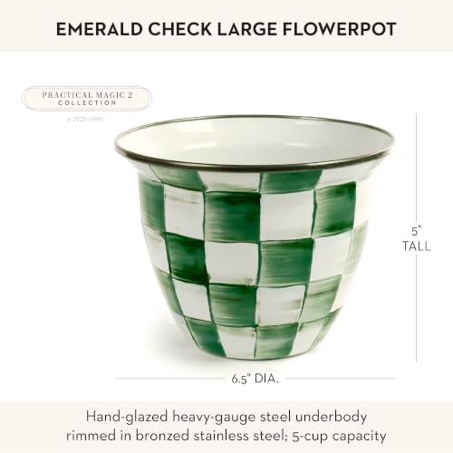 Enamel Flowerpot