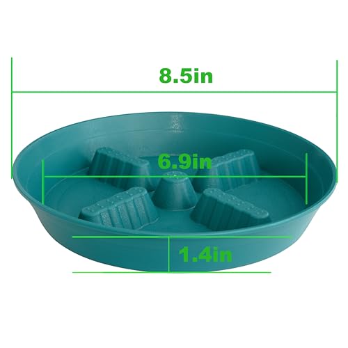 4 Pack Plant Saucer 8 inch