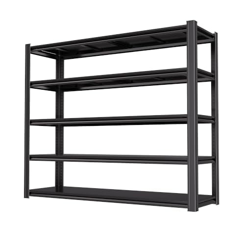 5 Tier Heavy Duty Garage Shelving (5T 62 "W x 24 "D x 84 "H)