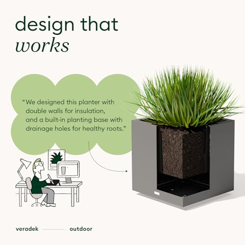 Block Series Cube Planter (2 Count)