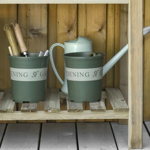 36" x 20" x 30" Raised Garden Bed Elevated Planter Box with Legs (Natural Wood / 35.75" x 20" x 30")