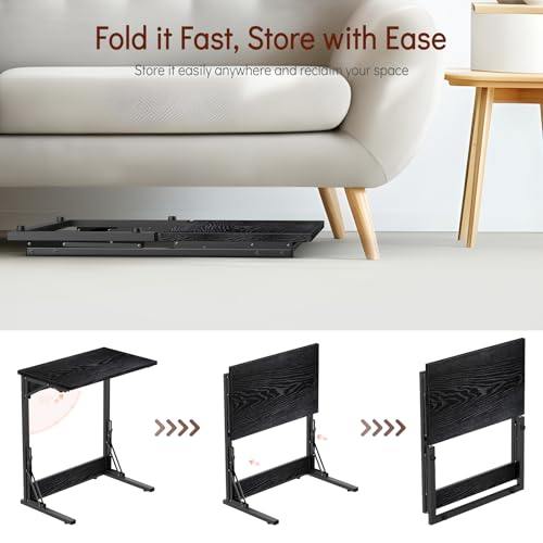 24" TV Tray Table (Black / 1PK)