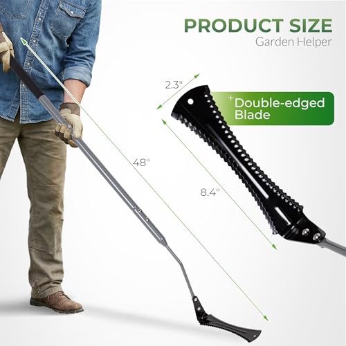 48in Double Edged Grass Whip (48-Inch)
