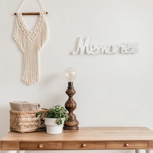 Rustic Memories Sign for Shelf or Wall 16 Inch (Memories)
