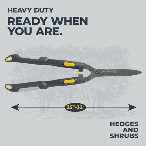 Heavy Duty Extendable Hedge Shears (Heavy Duty Extendable Hedge Shears)
