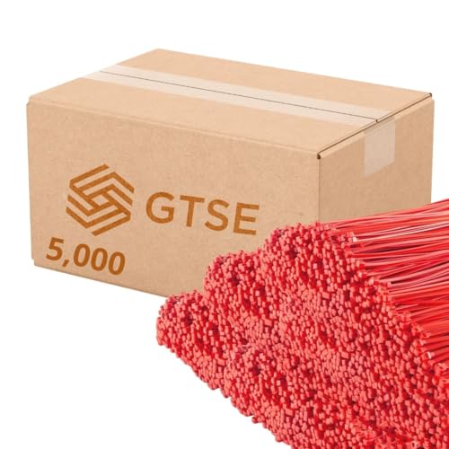 8 Inch Red Zip Ties (Red / 8" (50lb))