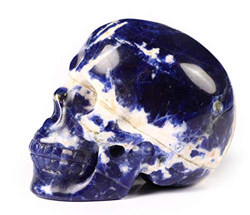 2.0" Sodalite Crystal Skull (Sodalite1)