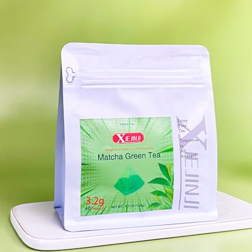 Matcha Green Tea Bags (40 Count (Pack of 1))