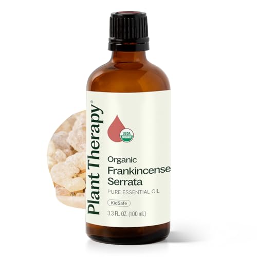 Organic Frankincense Serrata Essential Oil 100 mL (3.3 Fl Oz (Pack of 1))