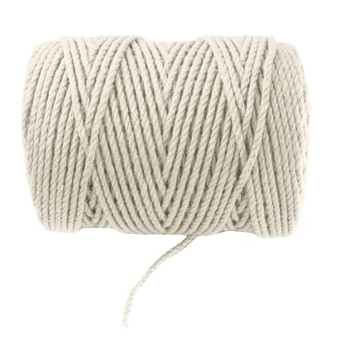 4mm x 500 Feet White Jute Rope (500 Foot)