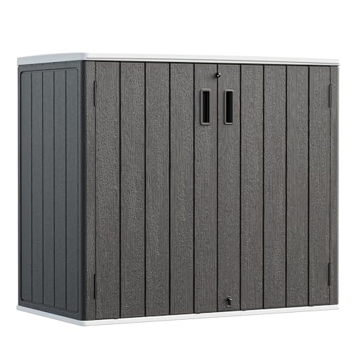 Outdoor Storage Shed 37 Cu.Ft (Black / 37 Cu.ft)