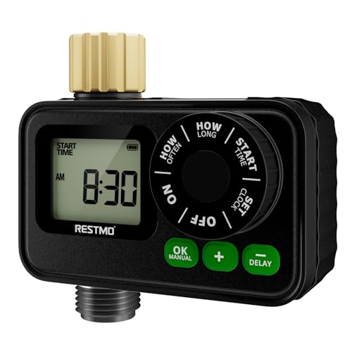 Sprinkler Timer for Outdoor Hose Faucet (1 Zone / 1 Pack)
