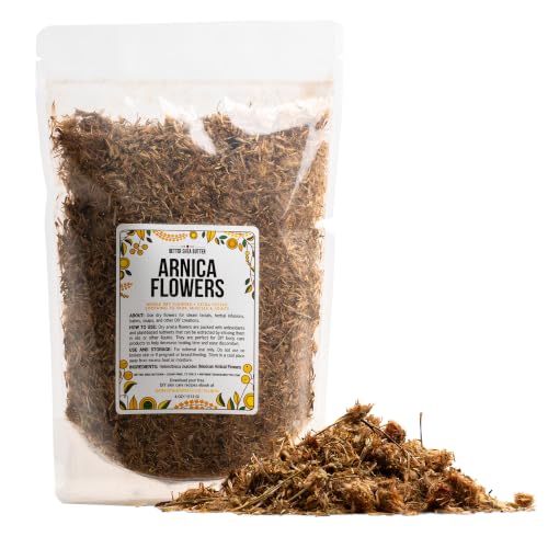 Arnica Flowers Dried Heterotheca Inuloides Mexican Variety for Making Arnica Tincture