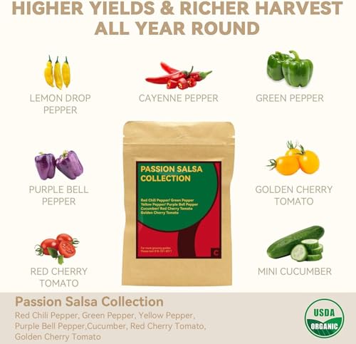 Salsa Seed Pod Kit for Aerogarden Hydroponics Growing System Kit