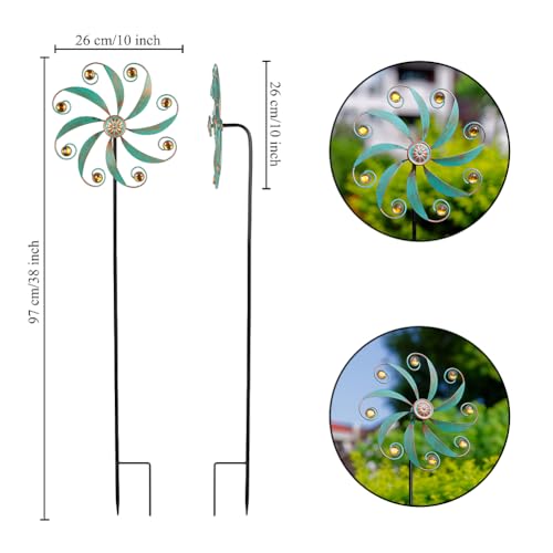 2Pack Wind Spinner (Small-green-b-2)