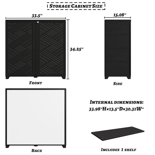 Storage Box Outdoor Caninet (Black1204-1)