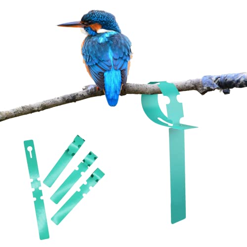 100Pcs Green Plant Tags Wrap Around Tree Tags Markers (8.27 inch / Green)
