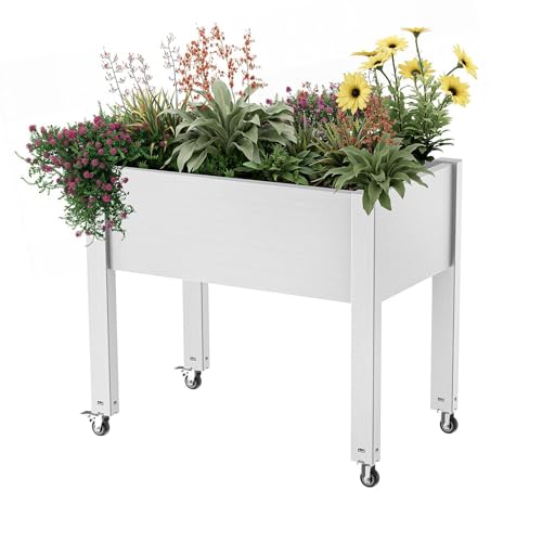 Horticulture Raised Garden Bed with Legs (Ashen / 30*17.72*28.9)
