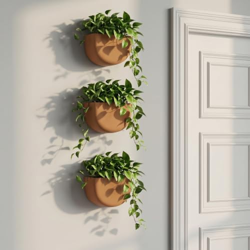2 Pack Indoor Wall Planter (Terracotta)
